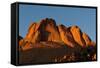 A Panorama of Spitzkoppe in Namibia-Grobler du Preez-Framed Stretched Canvas