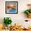 A Panorama of Sunset over Zakynthos Island, Greece-Ljsphotography-Framed Photographic Print displayed on a wall