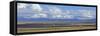 A Panorama of the Carson Valley after a Snowstorm-John Alves-Framed Stretched Canvas