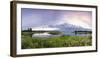 A Panorama of the Millionaire's Pool on the Henry's Fork River in Idaho-Clint Losee-Framed Premium Photographic Print