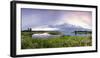 A Panorama of the Millionaire's Pool on the Henry's Fork River in Idaho-Clint Losee-Framed Premium Photographic Print