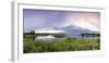 A Panorama of the Millionaire's Pool on the Henry's Fork River in Idaho-Clint Losee-Framed Premium Photographic Print