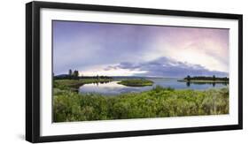 A Panorama of the Millionaire's Pool on the Henry's Fork River in Idaho-Clint Losee-Framed Photographic Print