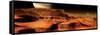 A Panorama of the Strange, Mesa-Like Mountains on Io-Stocktrek Images-Framed Stretched Canvas