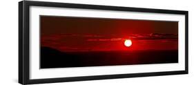 A Panoramic Image Where Clouds Mimic Solar Prominences-Stocktrek Images-Framed Photographic Print