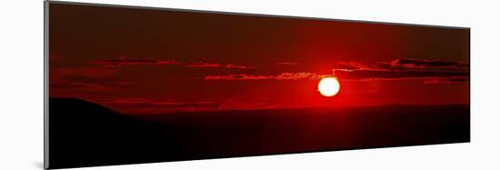 A Panoramic Image Where Clouds Mimic Solar Prominences-Stocktrek Images-Mounted Photographic Print