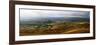 A Panoramic Landscape View Near Hay Bluff, Powys, Wales, United Kingdom, Europe-Graham Lawrence-Framed Photographic Print