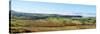 A Panoramic Landscape View Near Hay Bluff, Powys, Wales, United Kingdom, Europe-Graham Lawrence-Stretched Canvas