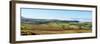 A Panoramic Landscape View Near Hay Bluff, Powys, Wales, United Kingdom, Europe-Graham Lawrence-Framed Photographic Print