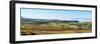 A Panoramic Landscape View Near Hay Bluff, Powys, Wales, United Kingdom, Europe-Graham Lawrence-Framed Photographic Print