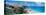 A Panoramic of Mayan Ruins of Ruinas De Tulum (Tulum Ruins) and El Castillo at Sunset-null-Stretched Canvas