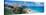 A Panoramic of Mayan Ruins of Ruinas De Tulum (Tulum Ruins) and El Castillo at Sunset-null-Stretched Canvas