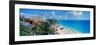 A Panoramic of Mayan Ruins of Ruinas De Tulum (Tulum Ruins) and El Castillo at Sunset-null-Framed Photographic Print