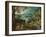 A Panoramic River Landscape with Judah and Tamar-Lucas Gassel-Framed Giclee Print