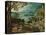 A Panoramic River Landscape with Judah and Tamar-Lucas Gassel-Stretched Canvas