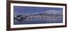 A panoramic view of a port-Richard Bryant-Framed Photo