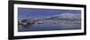 A panoramic view of a port-Richard Bryant-Framed Photo