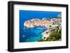 A Panoramic View of an Old City of Dubrovnik, Croatia-Aleksandar Todorovic-Framed Photographic Print