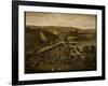 A Panoramic View of Ashcombe, Wiltshire, 1770-null-Framed Giclee Print