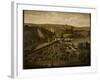 A Panoramic View of Ashcombe, Wiltshire, 1770-null-Framed Giclee Print