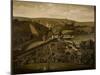 A Panoramic View of Ashcombe, Wiltshire, 1770-null-Mounted Giclee Print