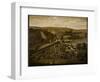 A Panoramic View of Ashcombe, Wiltshire, 1770-null-Framed Giclee Print