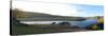 A Panoramic View of Craig Goch Reservoir-Graham Lawrence-Stretched Canvas