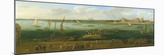 A Panoramic View of Lambeth Palace-Jan The Elder Griffier-Mounted Giclee Print