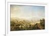 A Panoramic View of Messina, Sicily-Gaspar van Wittel-Framed Giclee Print