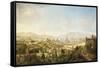 A Panoramic View of Messina, Sicily-Gaspar van Wittel-Framed Stretched Canvas