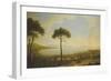 A Panoramic View of Naples, the Bay of Naples, Portici, Vesuvius, the Sorrento Peninsula and…-Pietro Fabris-Framed Giclee Print