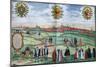 A Panoramic View of Nuremberg, with Figures in Local Dress in the Foreground, C.1575-null-Mounted Giclee Print