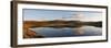 A Panoramic View of Pant Y Llyn Lake, Epynt, Powys, Wales, United Kingdom, Europe-Graham Lawrence-Framed Photographic Print