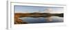 A Panoramic View of Pant Y Llyn Lake, Epynt, Powys, Wales, United Kingdom, Europe-Graham Lawrence-Framed Photographic Print