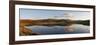 A Panoramic View of Pant Y Llyn Lake, Epynt, Powys, Wales, United Kingdom, Europe-Graham Lawrence-Framed Photographic Print