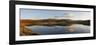 A Panoramic View of Pant Y Llyn Lake, Epynt, Powys, Wales, United Kingdom, Europe-Graham Lawrence-Framed Photographic Print