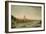 A Panoramic View of the City of London from the Thames Near the Water Gate of Somerset House-Antonio Joli-Framed Giclee Print