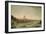 A Panoramic View of the City of London from the Thames Near the Water Gate of Somerset House-Antonio Joli-Framed Giclee Print