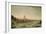 A Panoramic View of the City of London from the Thames Near the Water Gate of Somerset House-Antonio Joli-Framed Giclee Print