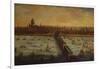 A Panoramic View of the River Thames and the City of London Taken from the-English School-Framed Giclee Print