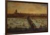 A Panoramic View of the River Thames and the City of London Taken from the-English School-Framed Giclee Print