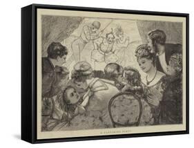 A Pantomime Party-null-Framed Stretched Canvas