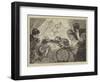 A Pantomime Party-null-Framed Giclee Print