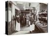 A Pantry at the Hotel Manhattan, 1902-Byron Company-Stretched Canvas