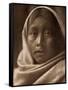 A Papago Maiden, Arizona, 1907-null-Framed Stretched Canvas