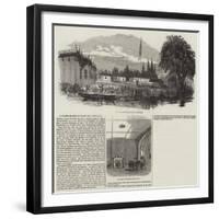 A Papier-Mache Village for Australia-null-Framed Giclee Print