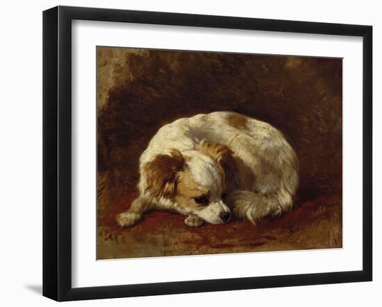 A Papillon-Cecil Aldin-Framed Giclee Print