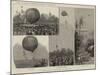 A Parachute Descent at Bombay-null-Mounted Giclee Print