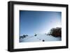 A Paraglider Launches from the Summit of Mt. Hood at Sunrise in Oregon-Bennett Barthelemy-Framed Photographic Print