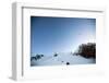 A Paraglider Launches from the Summit of Mt. Hood at Sunrise in Oregon-Bennett Barthelemy-Framed Photographic Print